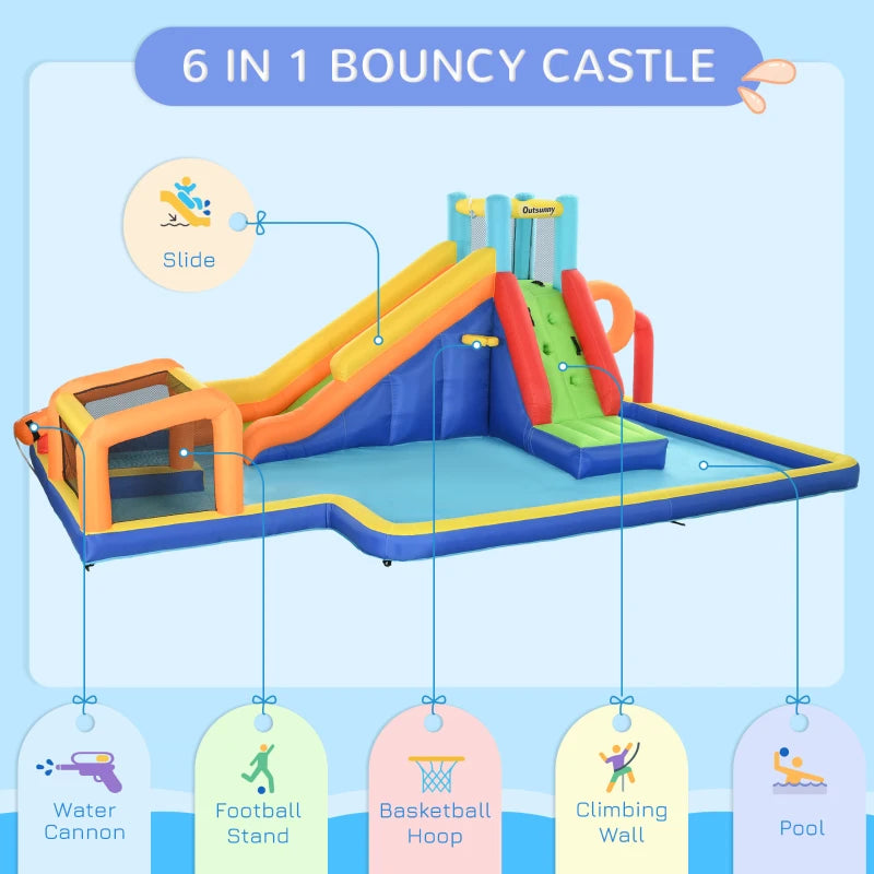 6in1 Inflatable Bounce House