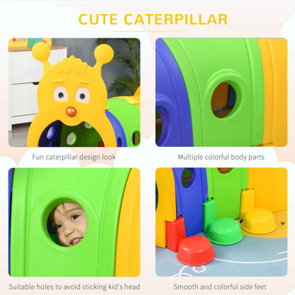 Caterpillar Tunnel Crawl for Toddler - 4 Sections