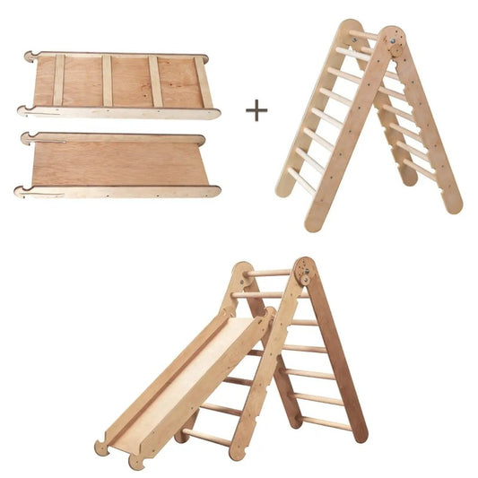 2in1 Montessori Climbing Set – Beige