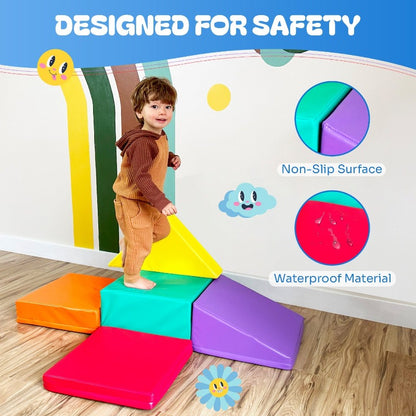 Soft Play Climbing 5-Piece Set