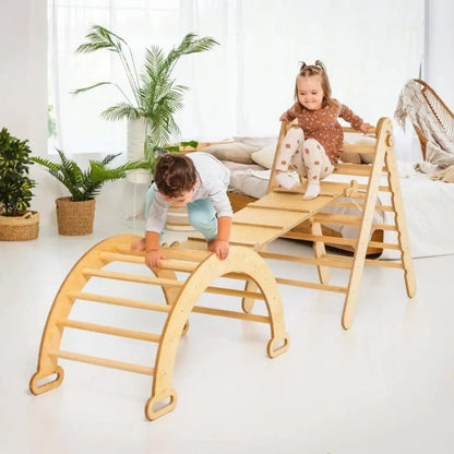 3in1 Montessori Climbing Set – Beige