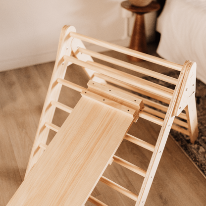 Olive Pikler Triangle Ladder and Climber Slide