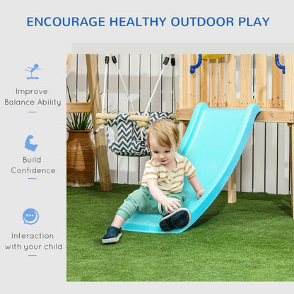 3in1 Wooden Swing Set Outdoor Playset