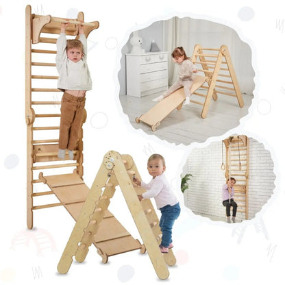 4in1 Wooden Swedish Wall