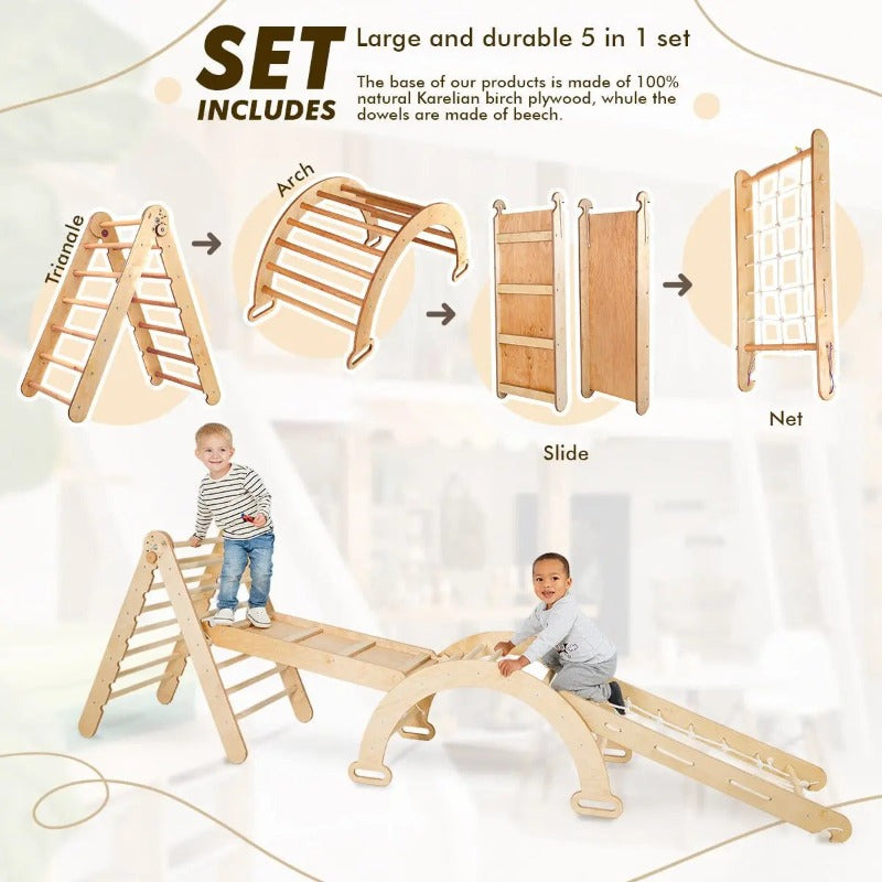 4in1 Montessori Climbing Set