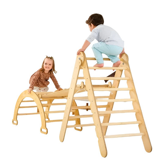 4in1 Montessori Climbing Set with Art Addition