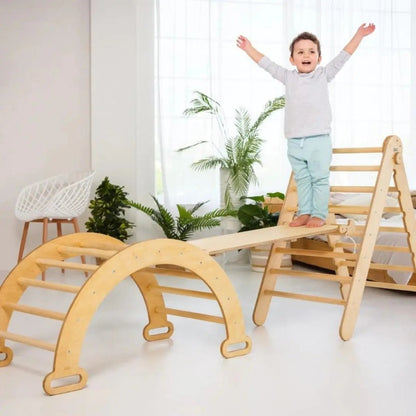 4in1 Montessori Climbing Set with Art Addition