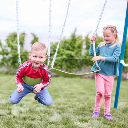 Base Camp Playground + Monkey Bars & Hanging Bridge