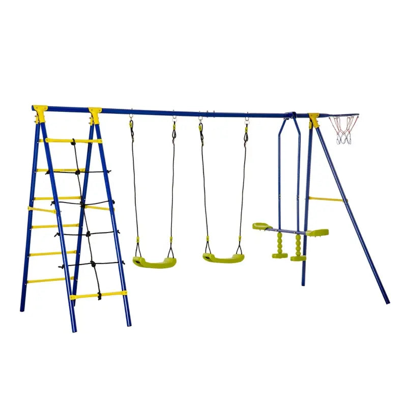 Outdoor Swing Set for Kids