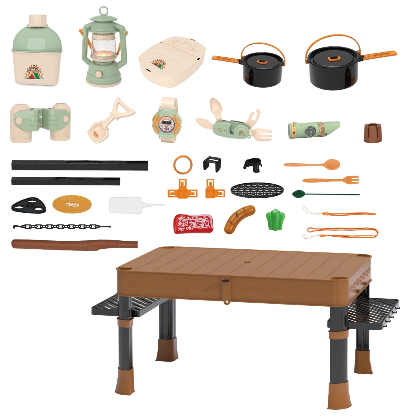 JoyBox Explorer Camping Table Playset