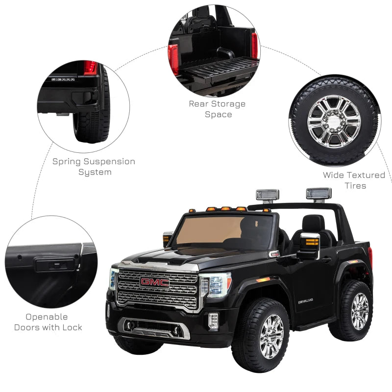 GMC Sierra Ride-On Car with Remote Control