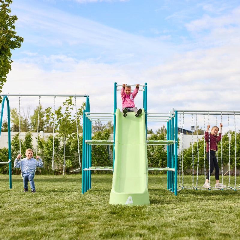 Base Camp Playground + Hanging Bridge