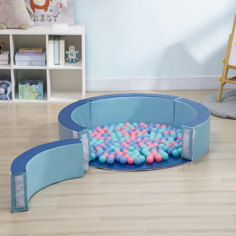 Soft Play Round Ball Pit for Toddlers