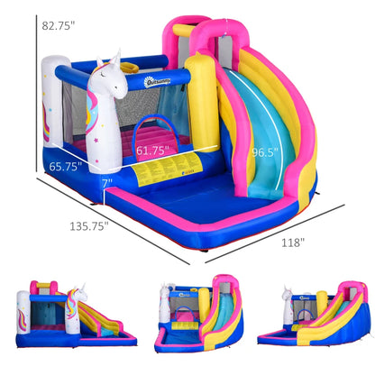 5in1 Inflatable Water Bounce House