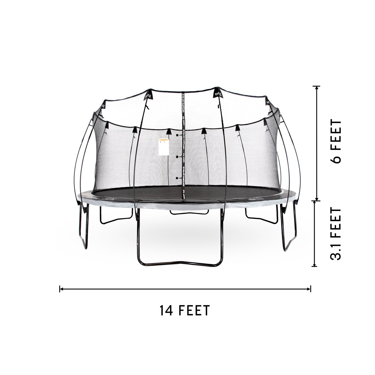 14' Round Epic Series Trampoline