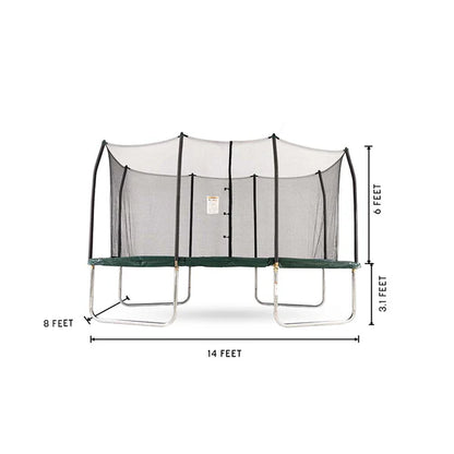 14' x 8' Rectangle Trampoline