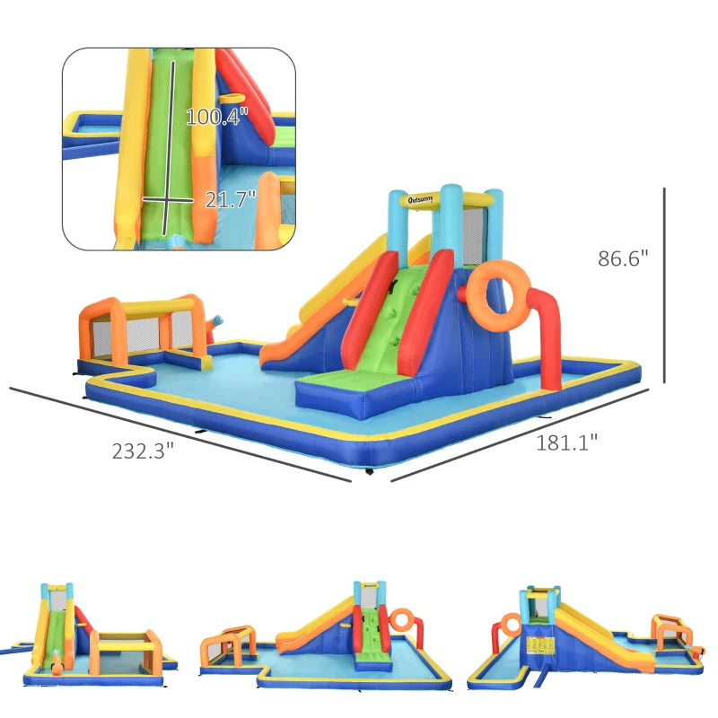 6in1 Inflatable Bounce House