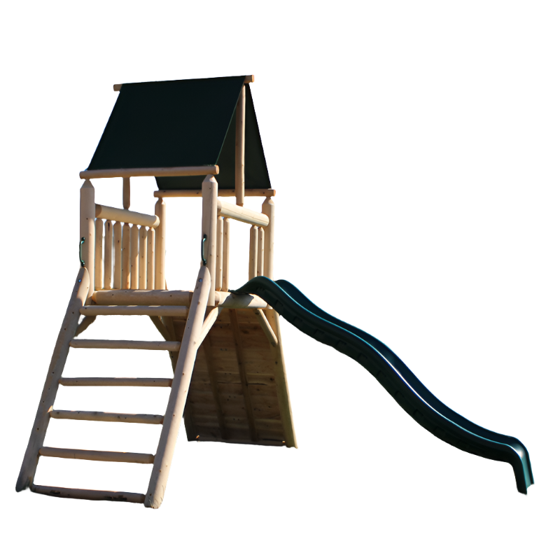 Cedar Peak Playground Tower with Slide