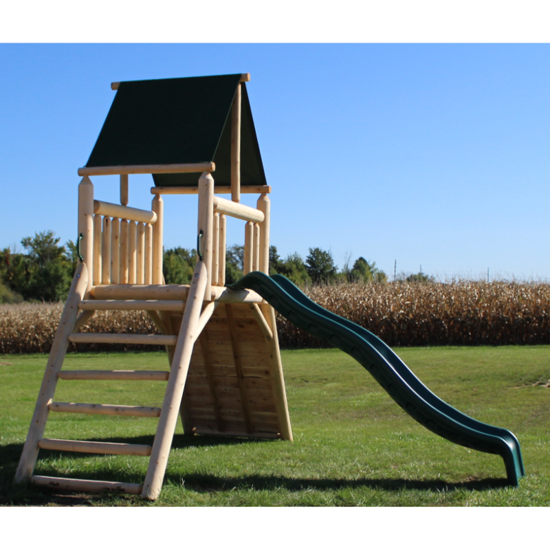 Cedar Peak Playground Tower with Slide