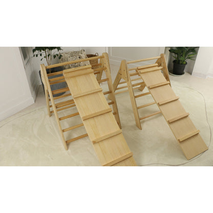 Olive Pikler Triangle Ladder and Climber Slide