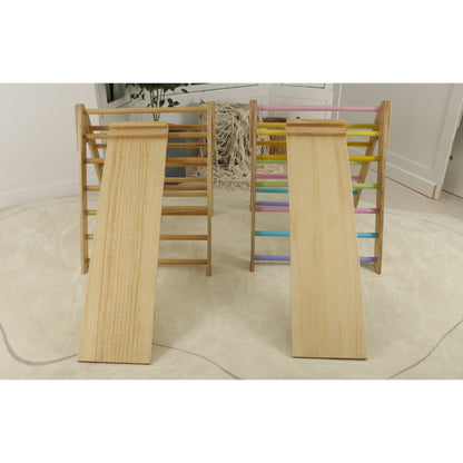 Olive Pikler Triangle Ladder and Climber Slide