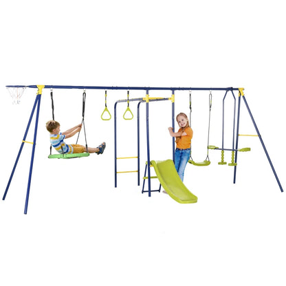 6in1 Outdoor Swing Set