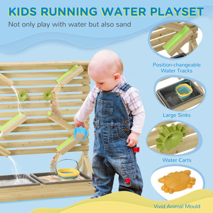 Outdoor Wooden Water & Sand Toy