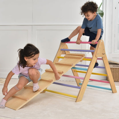 Olive Pikler Triangle Ladder and Climber Slide