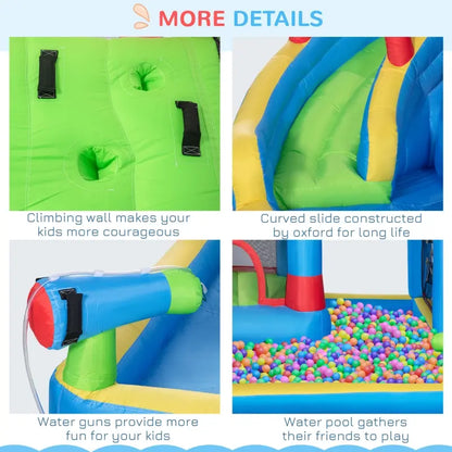 6in1 Inflatable Water Bounce House