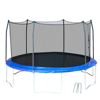 14' Round Trampoline with Wind Stakes