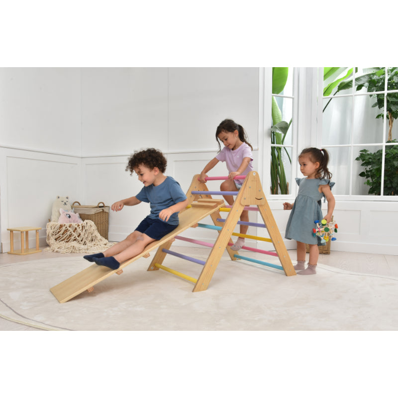 Olive Pikler Triangle Ladder and Climber Slide