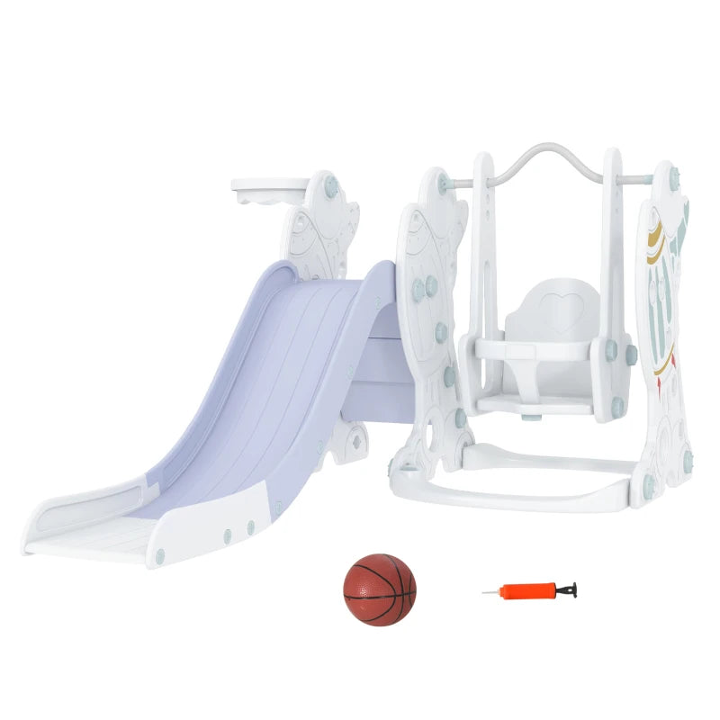 Toddler Playset with Basketball Hoop