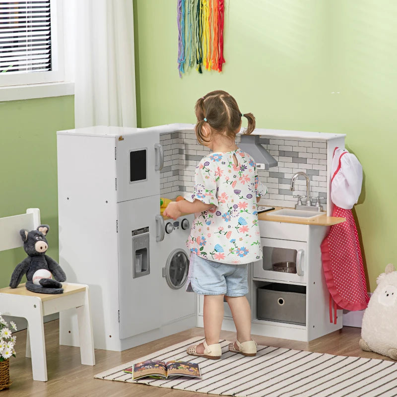 Corner Play Kitchen Set