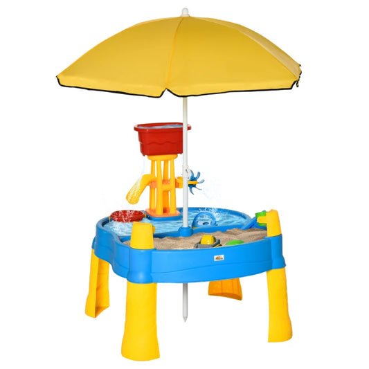 Sand and Water Table with Umbrella