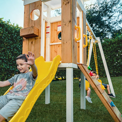 Forest Outdoor Swing Set And Trapeze Bar