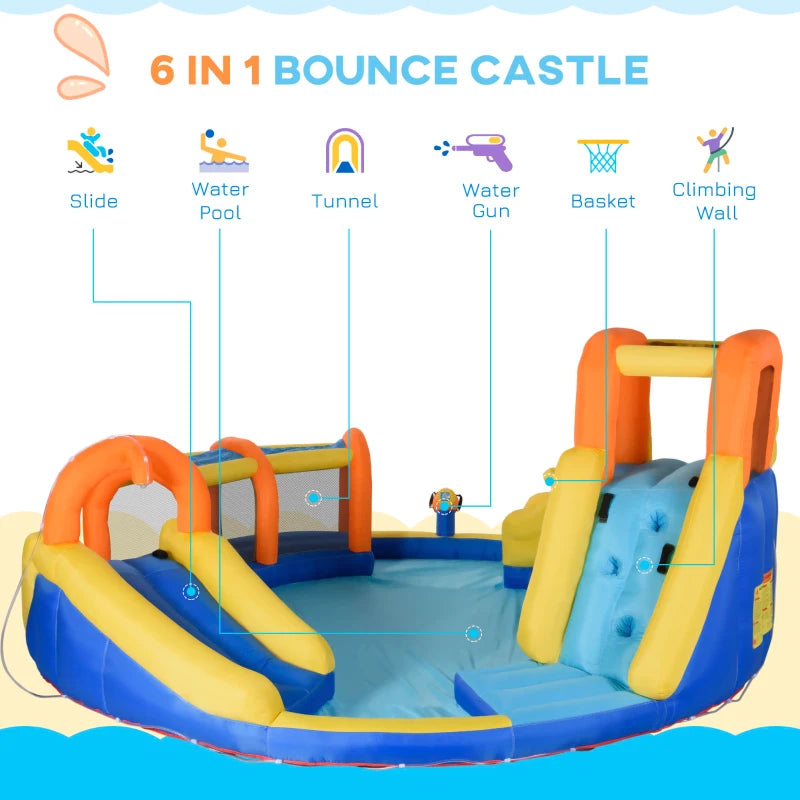 6in1 Inflatable Water Jumping Castle