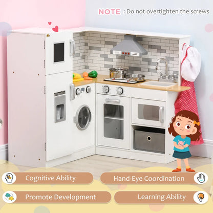 Corner Play Kitchen Set