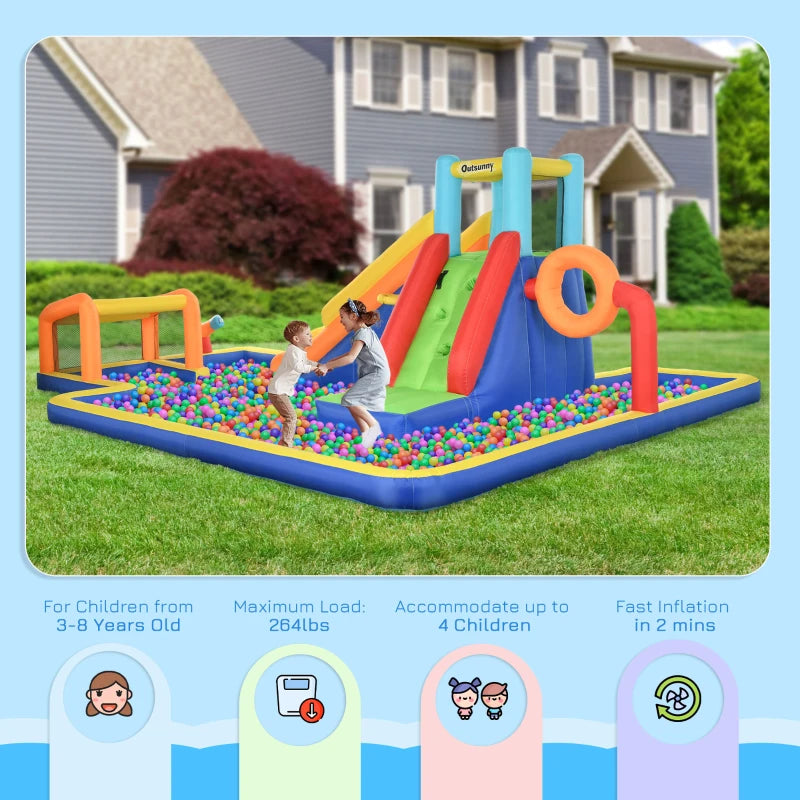 6in1 Inflatable Bounce House