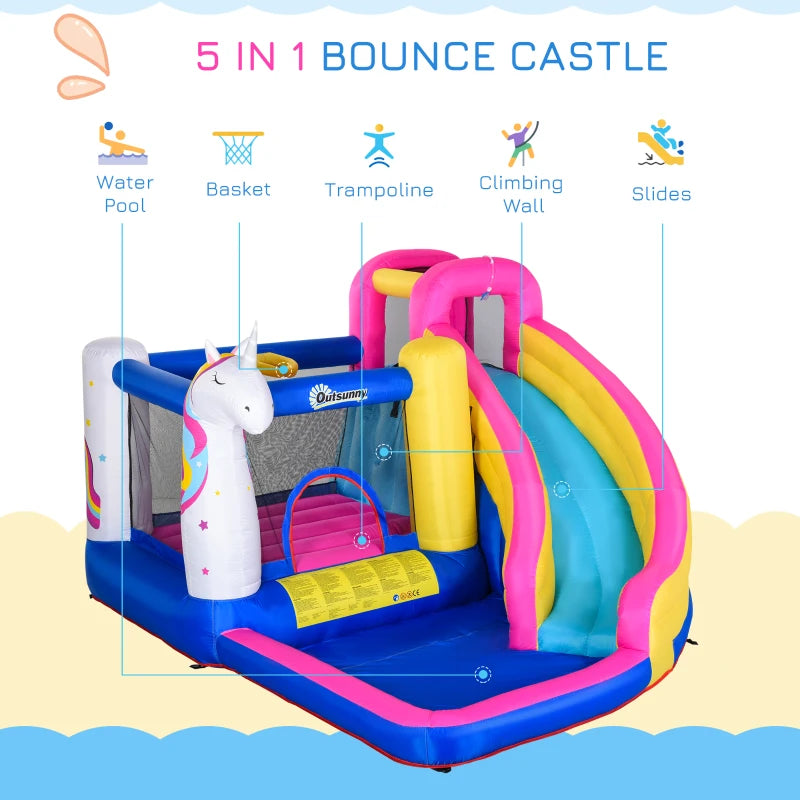 5in1 Inflatable Water Bounce House