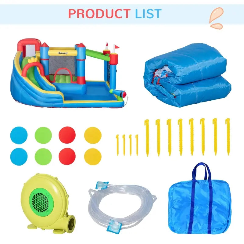 6in1 Inflatable Water Bounce House