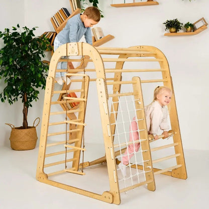 6-in-1 Wooden Playground