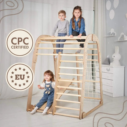 6-in-1 Wooden Playground