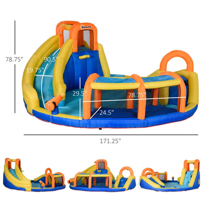 6in1 Inflatable Water Jumping Castle