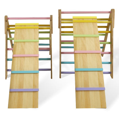 Olive Pikler Triangle Ladder and Climber Slide