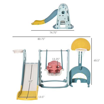 5in1 Indoor Toddler Swing Set