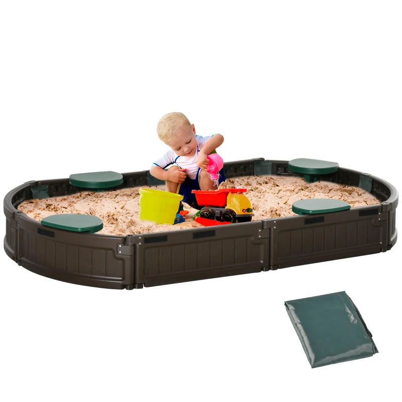 Oval Sandbox with Cover