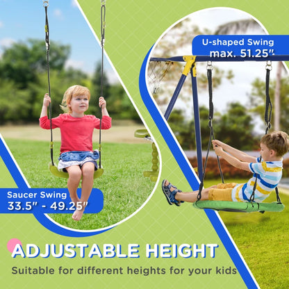 6in1 Outdoor Swing Set