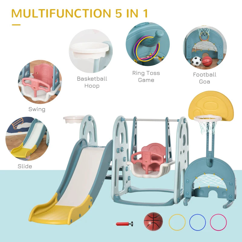 5in1 Indoor Toddler Swing Set