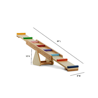 Willow Rainbow Seesaw and Balance Beam