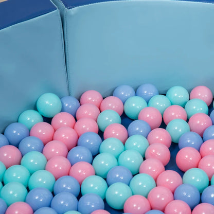 Soft Play Round Ball Pit for Toddlers